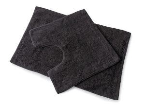 BLUE CANYON PREMIER 2 PIECE COTTON BATH SET - SLATE