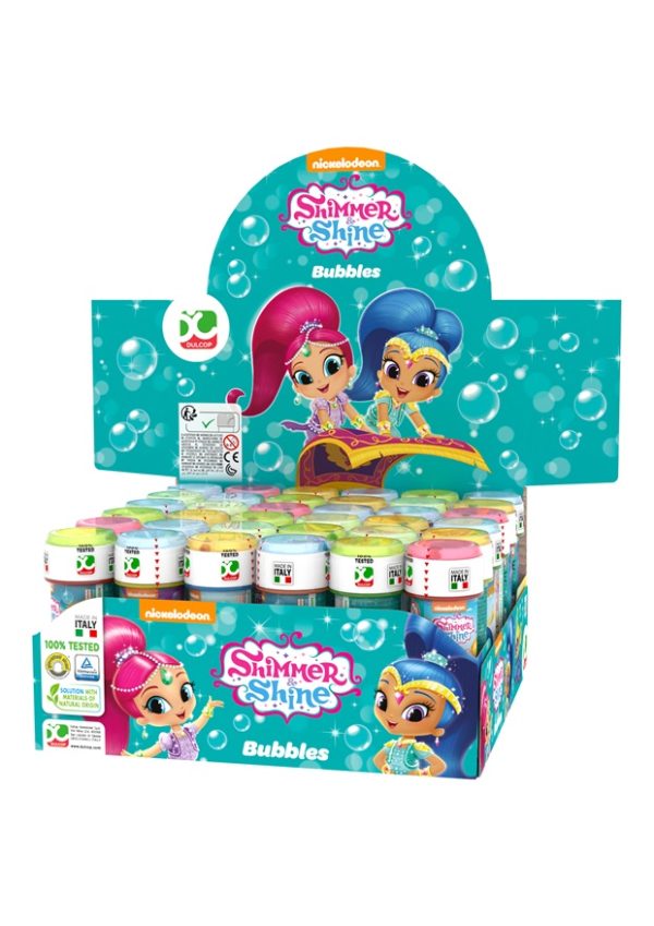 SHIMMER AND SHINE BUBBLES TUBS 60ML PACK OF 36