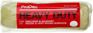 PRODEC CONTRACTOR HEAVY DUTY WOVEN PAINT ROLLER SLEEVE 9 X 1.75