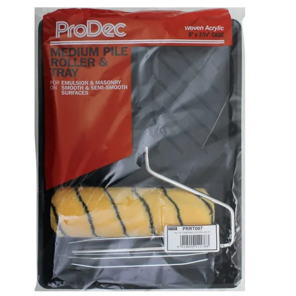 PRODEC MEDIUM TIGER PILE ROLLER KIT 9" X 1.75"