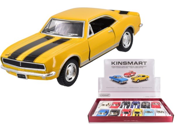 KINSMART DIE CAST ASSORTED CHEVROLET CLASSIC CAR TOY 13CM