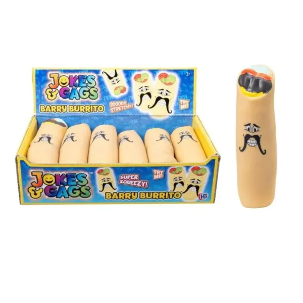 JOKES & GAGS SQUEEZE BARRY BURRITO TOY