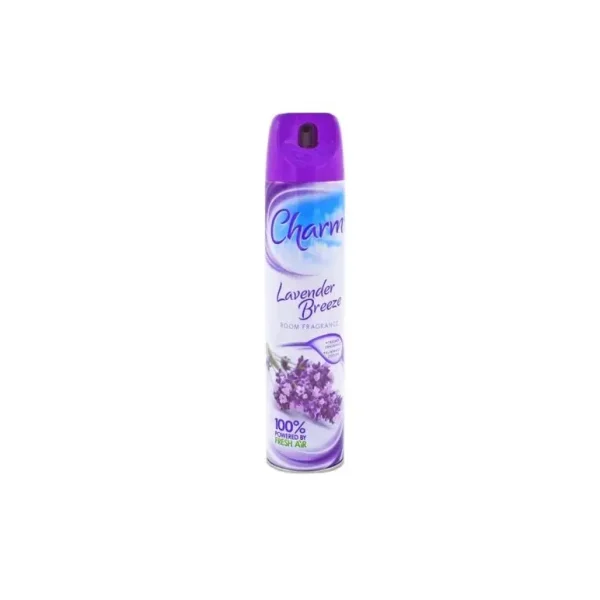 CHARM AIR FRESHENER SPRAY LAVENDER BREEZE 240ML PACK OF 12