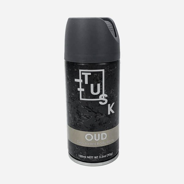 TUSK DEODORANT SPRAY OUD 150ML 6/PK