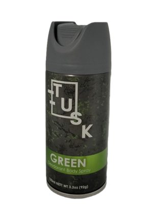 TUSK DEODORANT SPRAY GREEN150ML PACK OF 6