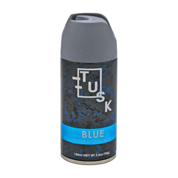 TUSK DEODORANT SPRAY BLUE 150ML PACK OF 6