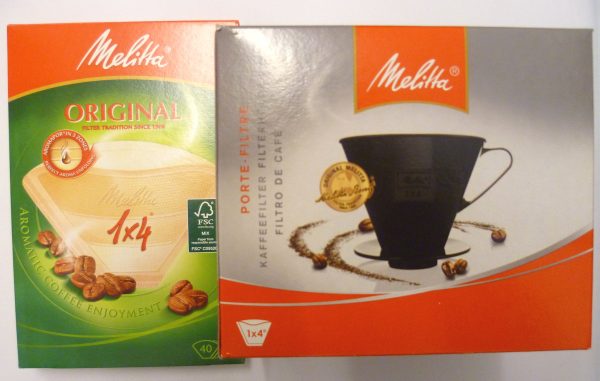 MELITTA ORIGINAL FOUR CUP FILTER PAPERS SB1/E 1X4(40)