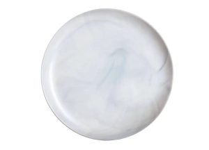 LUMINARC DIWALI DESSERT PLATE 19CM GRANITE / MARBLE PACK OF 6