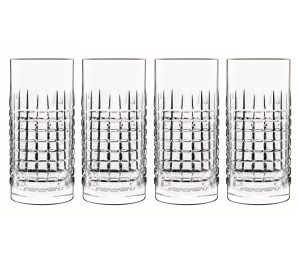 LUIGI BORMIOLI MIXOLOGY HIBALL GLASSES 480ML PACK OF 4