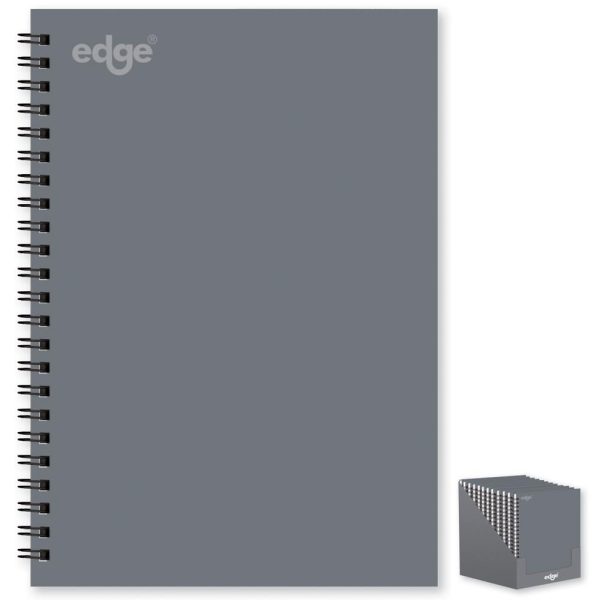 EDGE A5 TWIN WIRE GREY NOTEBOOK 80 GSM 120 PAGES