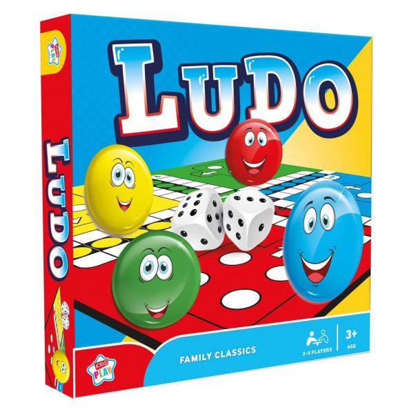 KIDS PLAY LUDO FAMILY CLASSICS GAME