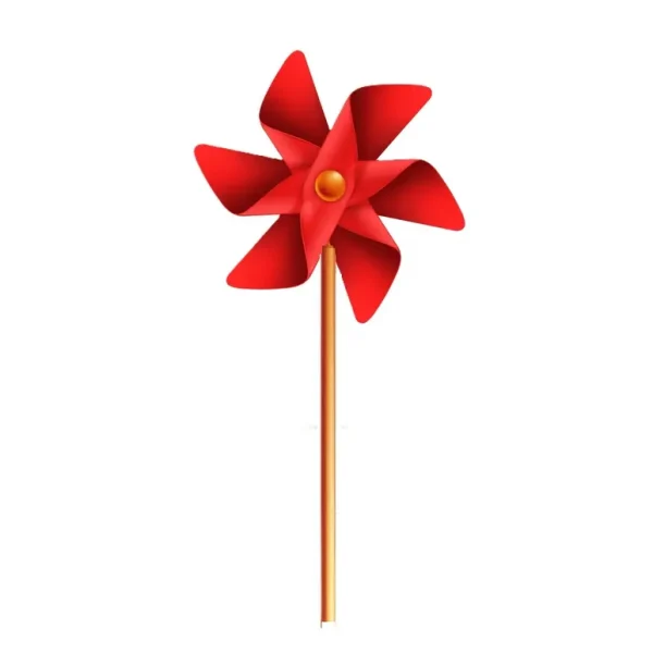 KANDY TOYS HOT COLOUR WINDMILLS 17CM