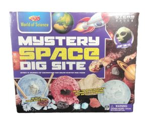 WORLD OF SCIENCE 8 IN 1 MYSTERY SPACE DIG SITE