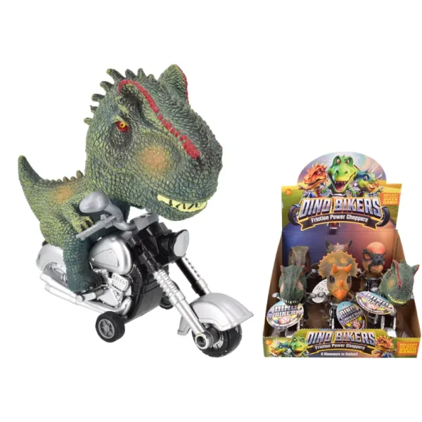 DINO ANIMAL BIKERS ON CHOPPERS TOY