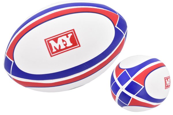 M.Y INFLATABLE RUGBY BALL SIZE 5