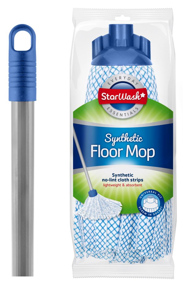 STARWASH SYNTHETIC MOP WITH HANDLE