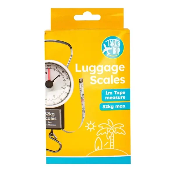 TAKE A TRIP MECHANICAL LUGGAGE SCALES 32KG