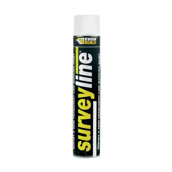 EVERBUILD SURVEYLINE PERMANENT MARKING PAINT 700ML - WHITE