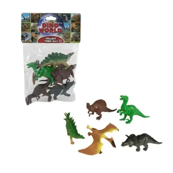 HTI DINO WORLD ANIMALS PACK OF 6