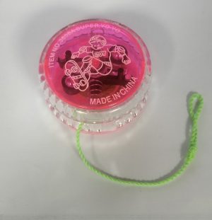 ASSORTED COLOUR LIGHT UP SPEED YOYO