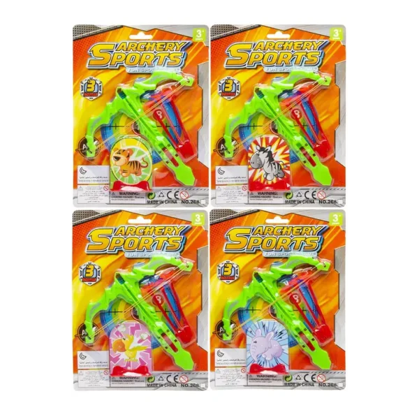 ARCHERY SPORTS ARROW SHOOTER TOY WITH 3 ARROW