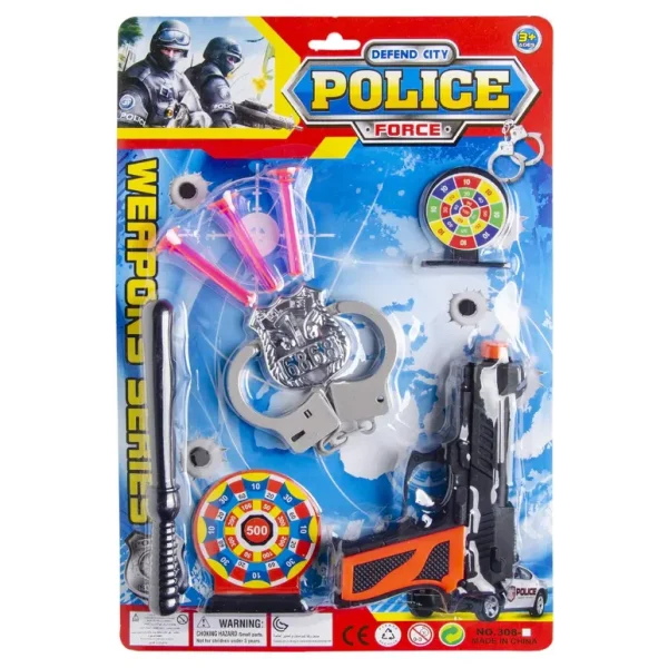 DEFEND CITY POLICE FORCE WEAPONS SET