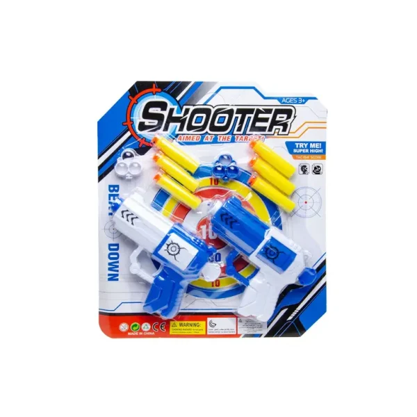 2 PCS SOFT BULLET SHOOTER GUN