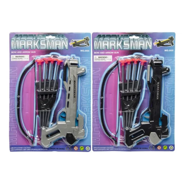 MARKSMAN COMBAT ARMED GUN AND ARCHERY DARTS SET