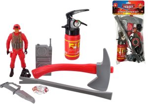 EMERGENCY RESPONSE FIRE FIGHTER HEROES PLAY SET