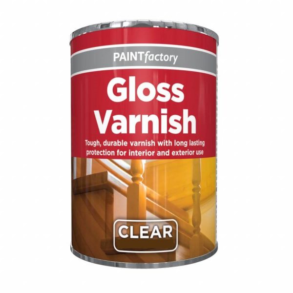 PAINT FACTORY GLOSS VARNISH CLEAR PAINT 300ML