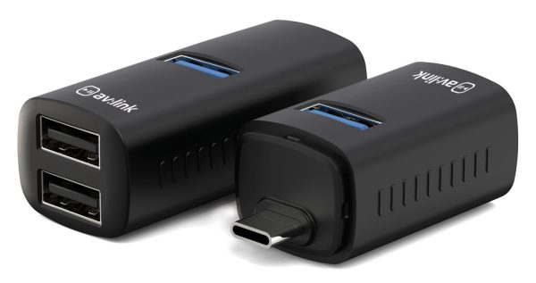 AV LINK 3 PORT MINI USB TYPE-C HUB