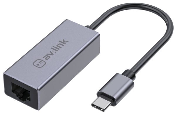 AV LINK USB 3.0 TYPE-C TO RJ45 GIGABIT ETHERNET ADAPTOR