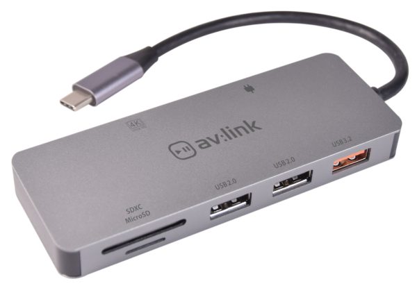 AV LINK 7 PORT USB 3.2 TYPE-C HUB