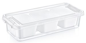 HOBBY LIFE 3 COMPARTMENT FLAT GRAND ORGANISER BOX