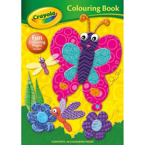 CRAYOLA BUTTERFLY COLOURING BOOK