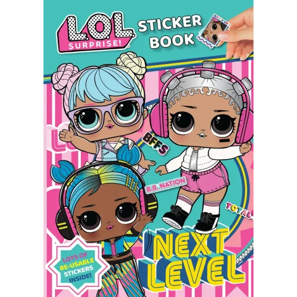 LOL SURPRISE STICKER ACTIVITY BOOK