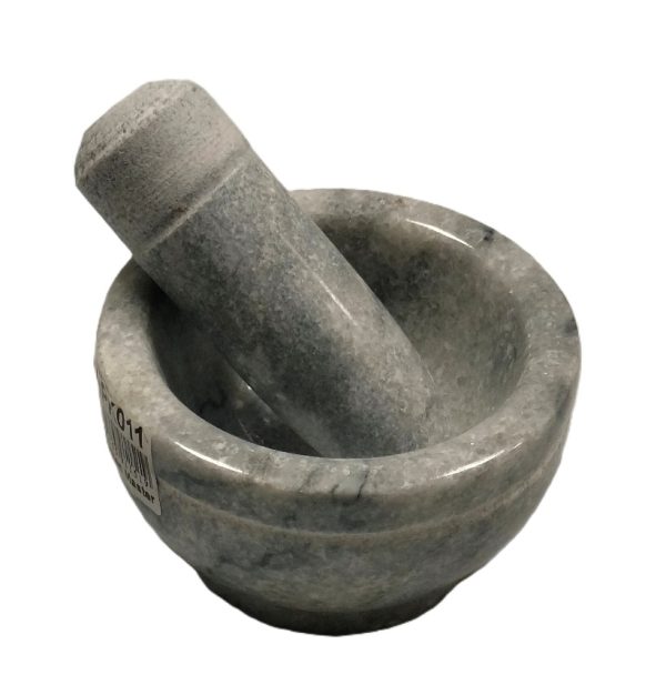 KITCHENMASTER MARBLE LANGRI PESTLE & MORTAR 5"