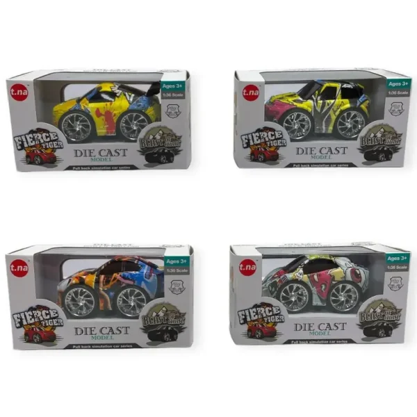 DIE CAST 1.36 SCALE GRAFITI CAR