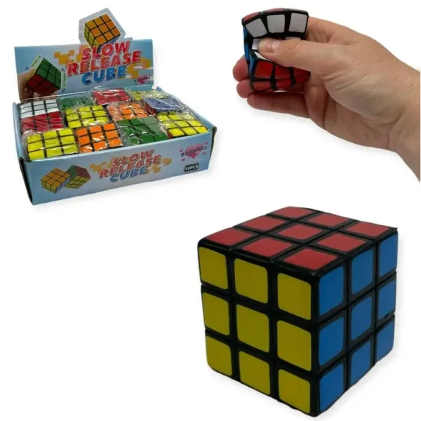 SQUISHY SLOW RELEASE MAGIC CUBE 5CM