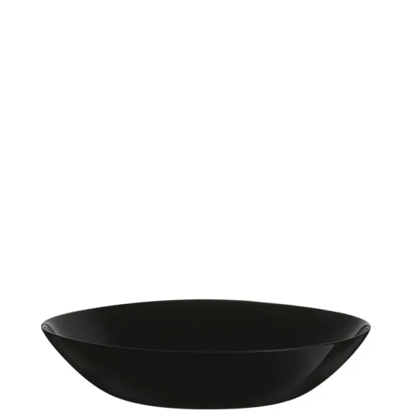 LUMINARC ZELIE RIMLESS SOUP BOWL 20CM BLACK