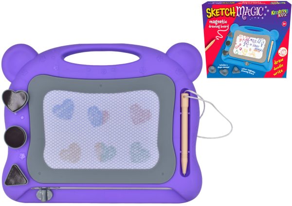 KREATIVE KIDS COLOUR MAGNETIC SKETCH DRAWING PAD