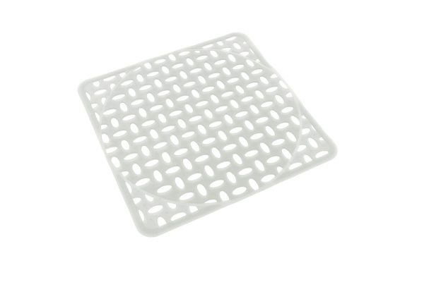 CASA & CASA PVC SINK MAT WHITE 30 X 30CM