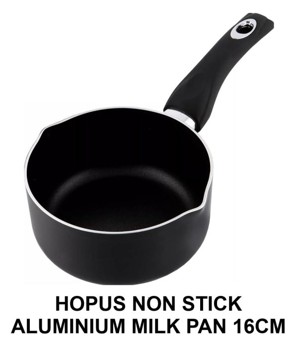 HOPUS NON STICK ALUMINIUM MILK PAN 16CM