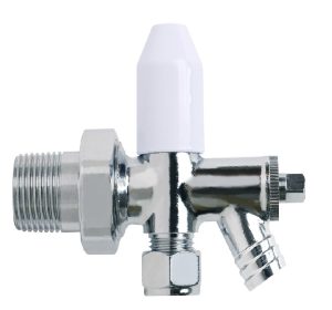 SECURPLUMB U9710 RADIATOR VALVE & DRAIN OFF 10MM