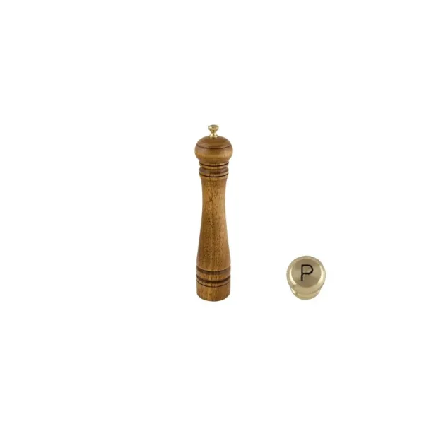 APOLLO WOODEN PEPPER MILL 27CM