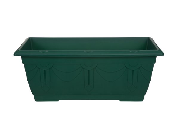 WHITEFURZE VENETIAN PATIO PLANTER 60CM - FOREST GREEN