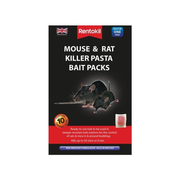 RENTOKIL MOUSE & RAT KILLER PASTA BAIT 5 SACHET