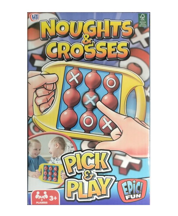 EPIC FUN NOUGHTS & CROSSES PICK & PLAY GAME