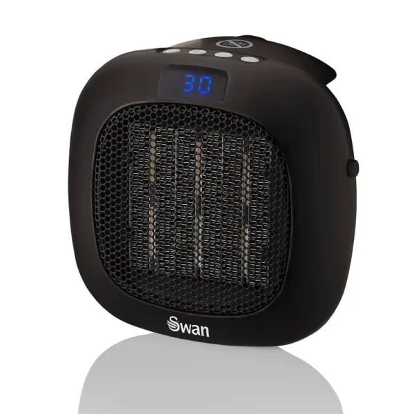 SWAN PLUG-IN WALL FAN HEATER 700W