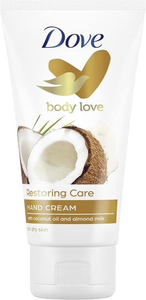 DOVE HAND CREAM 75ML - RESTORING CARE WITH COCONUT & ALMOND